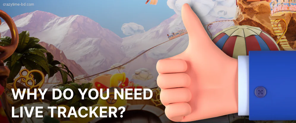Players need Crazy Time Live Tracker